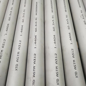 TP316L S31603 1.4404 X2CRNIMO17-12-2022 CR17NI12MO2 SEAMLESS STAINLESS STEEL PIPE