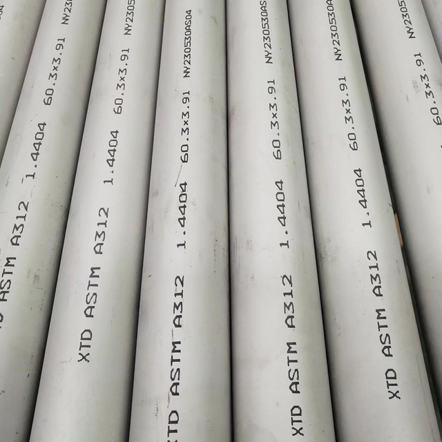 TP316L S31603 1.4404 X2CRNIMO17-12-2022 CR17NI12MO2 SEAMLESS STAINLESS STEEL PIPE