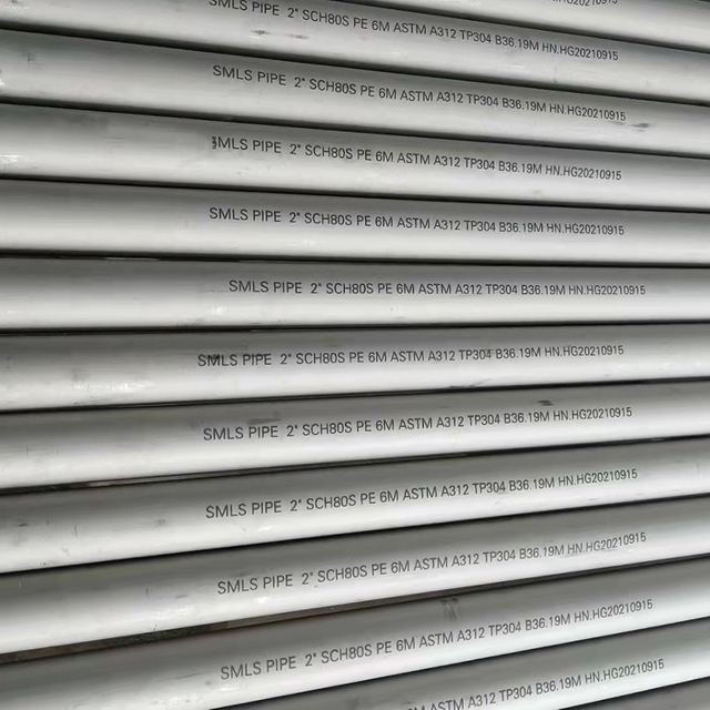 TP304 06Cr19Ni10 1.4301 SUS304 SEAMLES STAINLESS STEEL PIPE AND TUBE